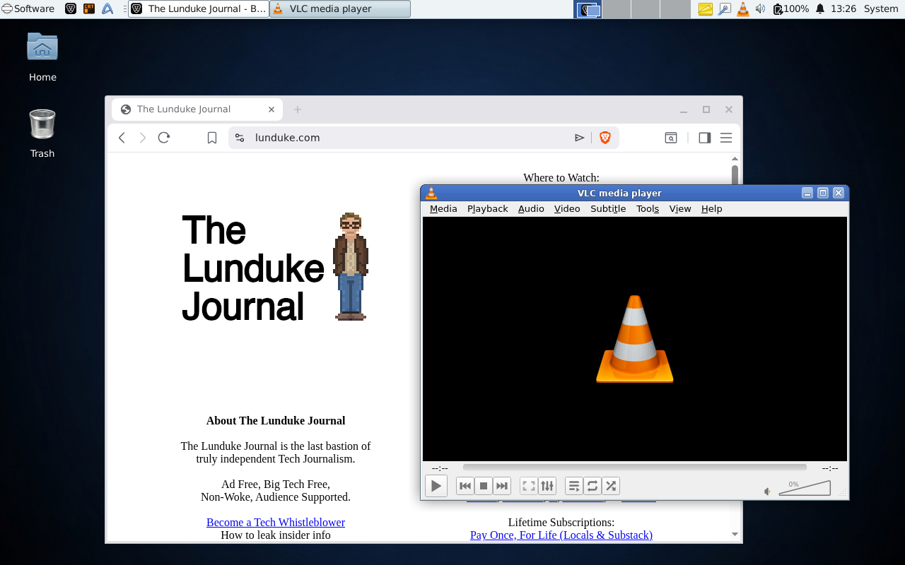 LCOS desktop screenshot 3