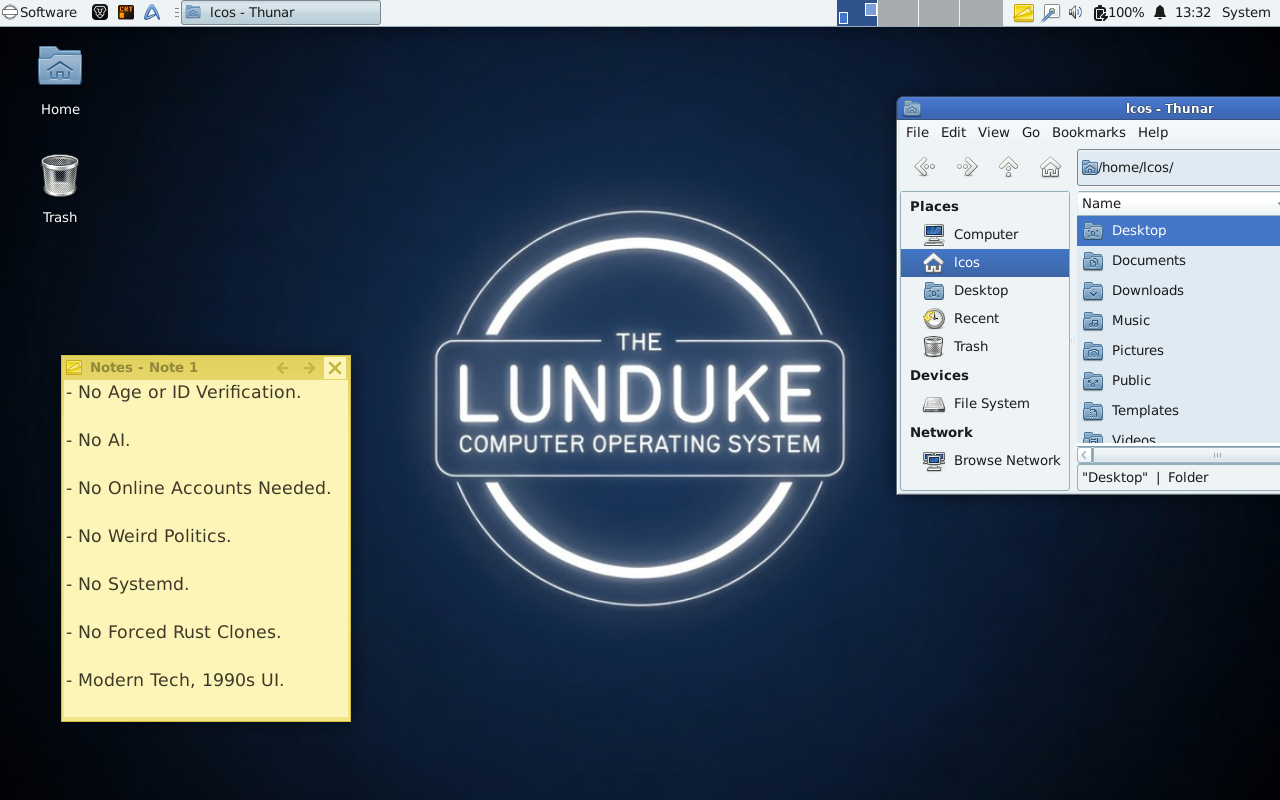 LCOS desktop screenshot 4